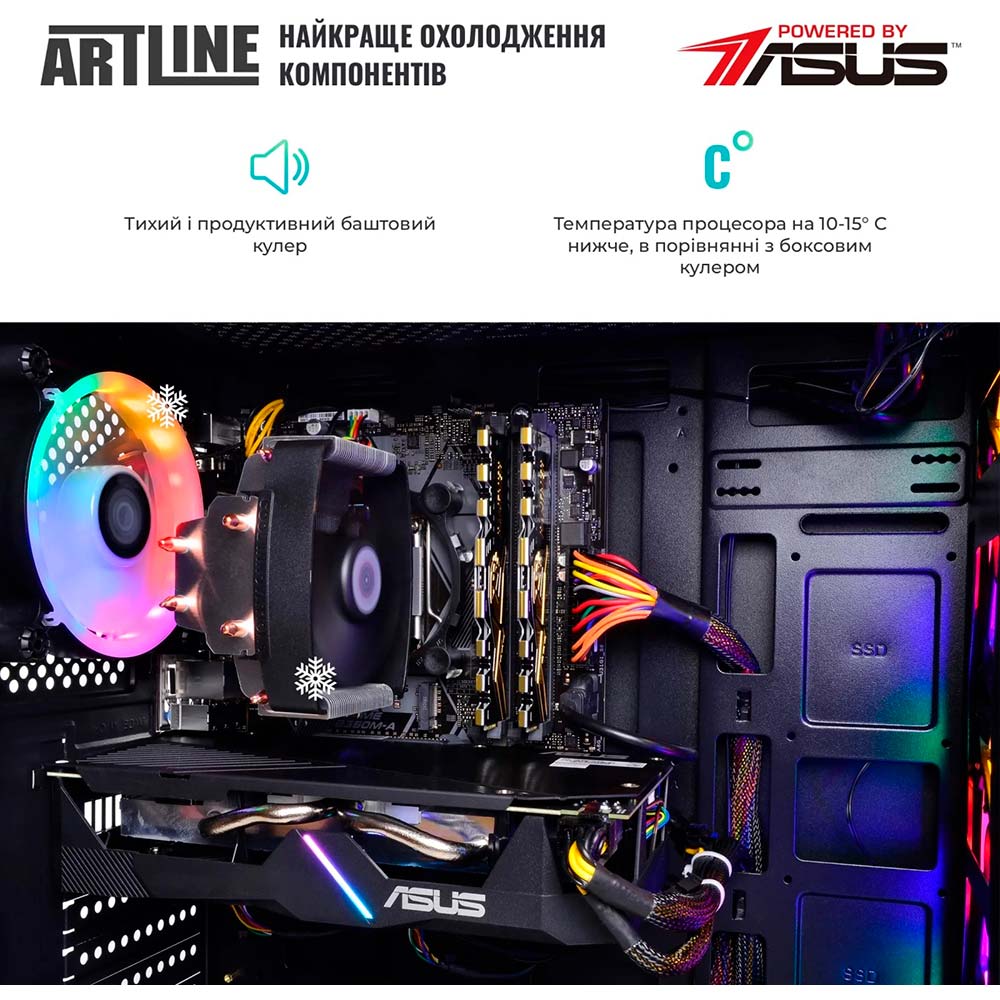 Фото Комп'ютер ARTLINE Gaming X49 Windows 11 Home (X49v17Win)