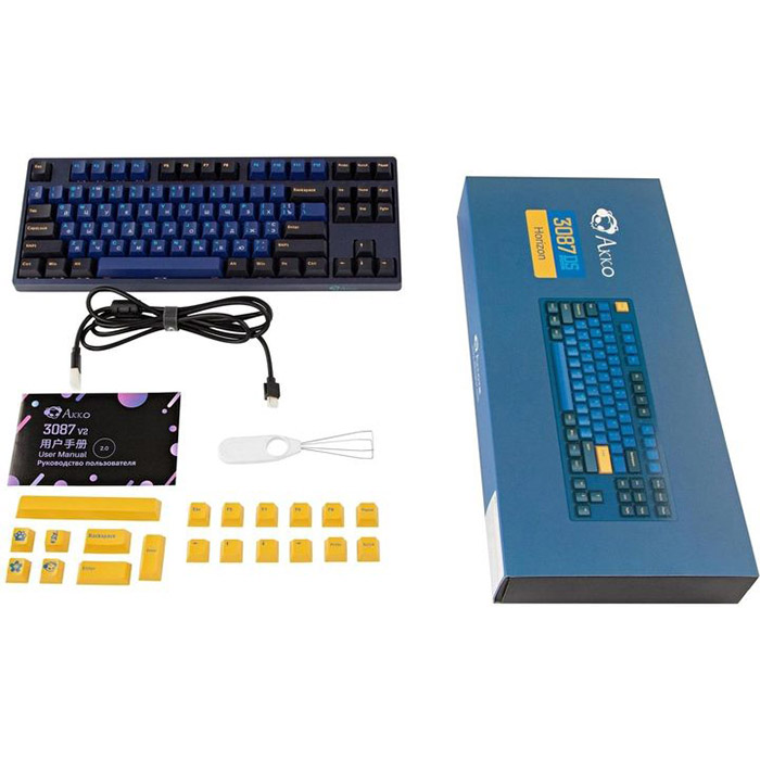 Внешний вид Клавиатура AKKO 3087 V2 DS Horizon CS Pink V2