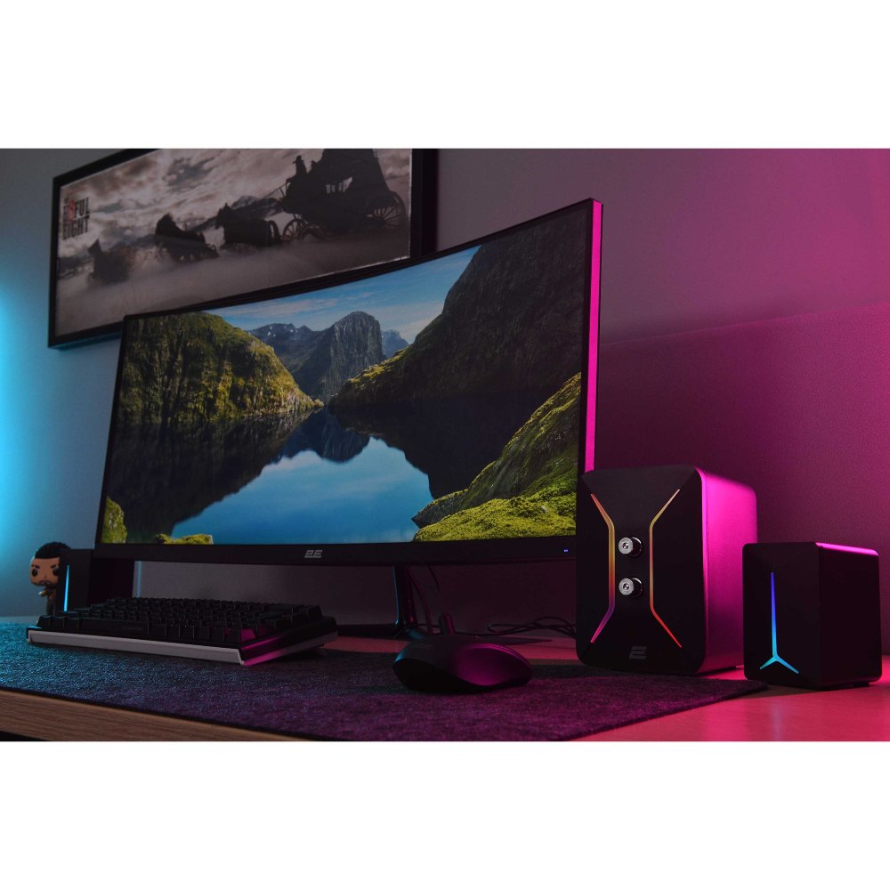 Колонки 2E PCS301 RGB Black (2E-PCS301BK) Мощность сабвуфера 5