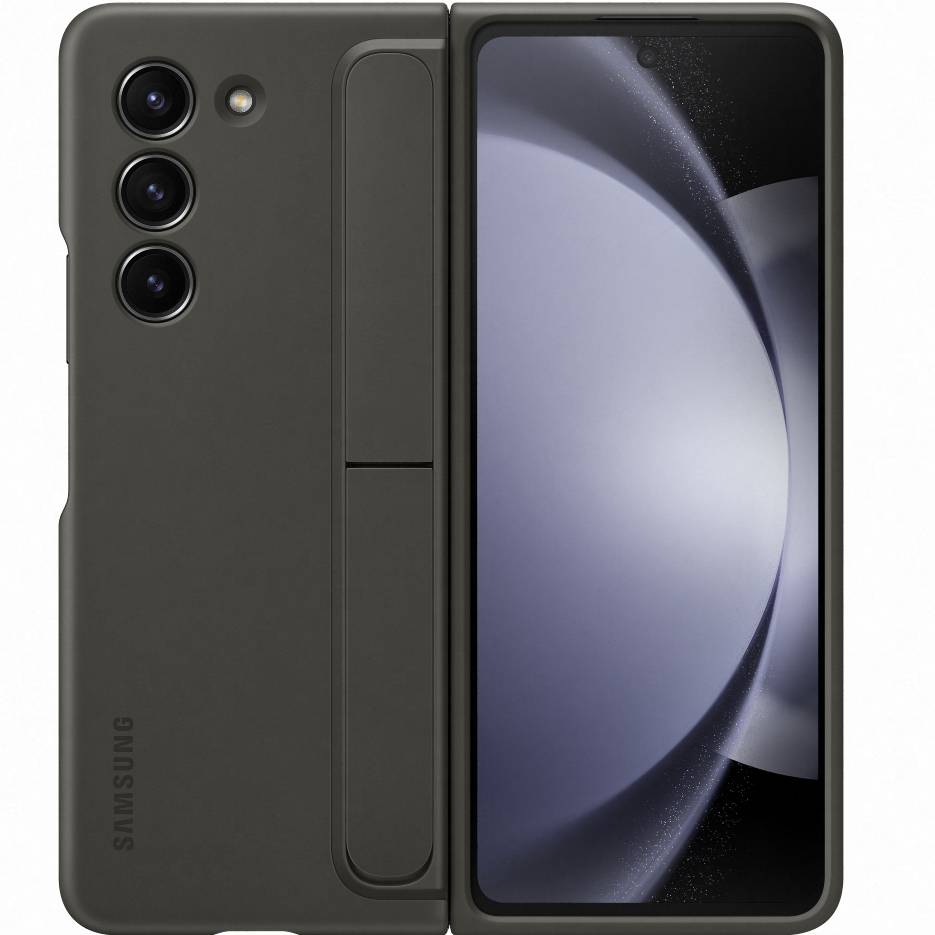 Чехол SAMSUNG для Galaxy Fold 5 Standing Case Strap Graphite (EF-MF946CBEGUA) Материал силикон