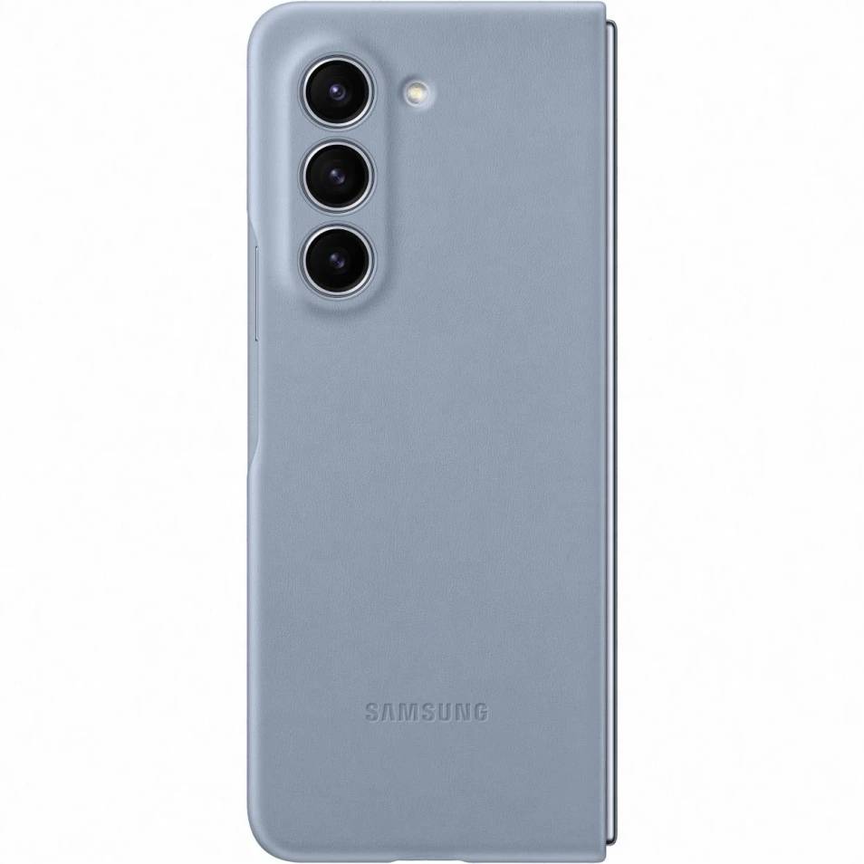 Чехол SAMSUNG для Galaxy Fold 5 Eco-leather Case Blue (EF-VF946PLEGUA) Материал искусственная кожа