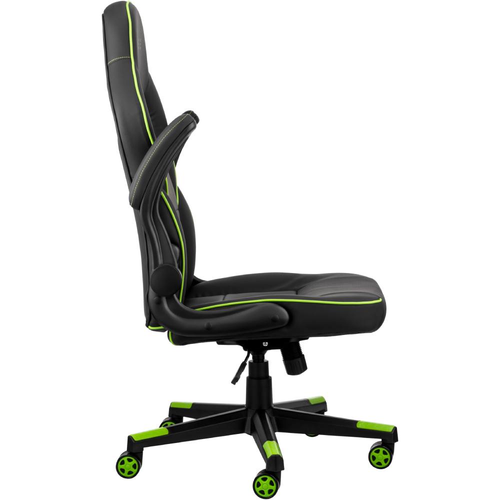 Крісло 2E GAMING HEBI Black/Green Вторинний колір зелений