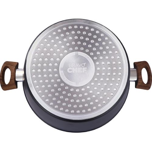 Каструля BRAVO CHEF 22 см 3.2 л (BC-2101-22) Діаметр/довжина 22