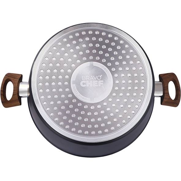 Кастрюля BRAVO CHEF 28 см 6.6 л (BC-2101-28) Диаметр/длина 28