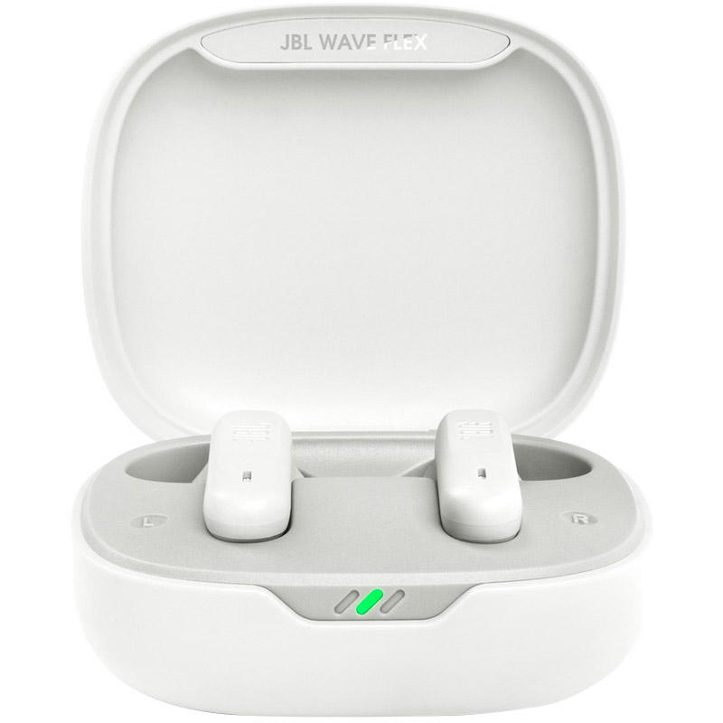 Гарнітура JBL WAVE FLEX White (JBLWFLEXWHT) Акустичне оформлення закриті