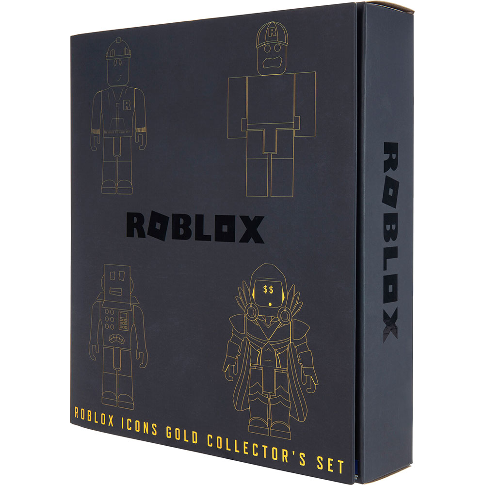 Зовнішній вигляд Ігровий набір ROBLOX Four Figure Pack Icons 15th Anniversary Gold Collector's Set (ROB0527)