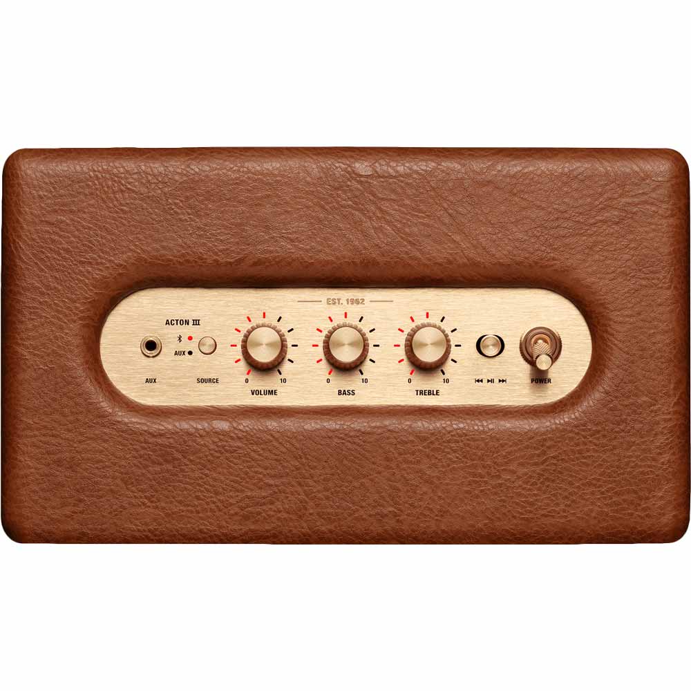 Колонка Marshall LoudSpeaker Acton III Bluetooth Brown (1006075) Мощность сабвуфера 30