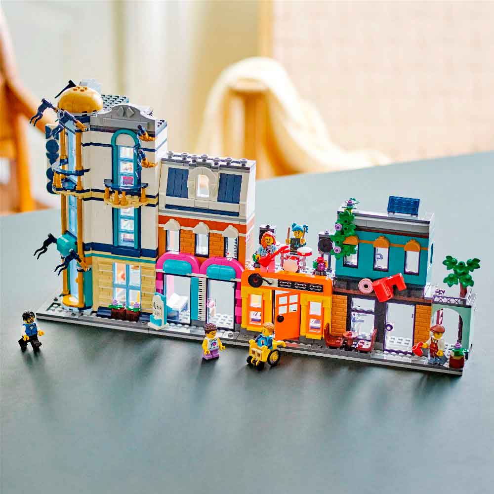 Конструктор LEGO Creator Центральна вулиця 1459 деталей (31141) Серія Lego Creator