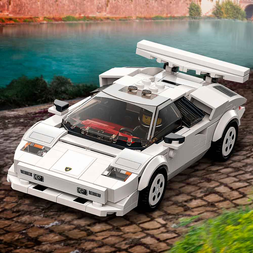 Конструктор LEGO Speed Champions Lamborghini Countach 262 деталі (76908) Кріплення блок