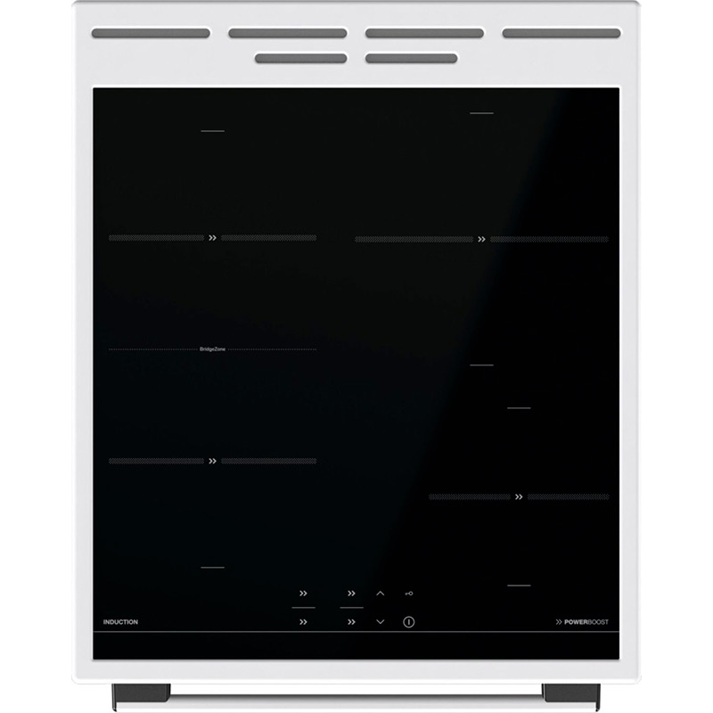 Плита электрическая GORENJE GEIT 5C60 WPG (FI514D-GPE42) Безопасность индикация остаточного тепла