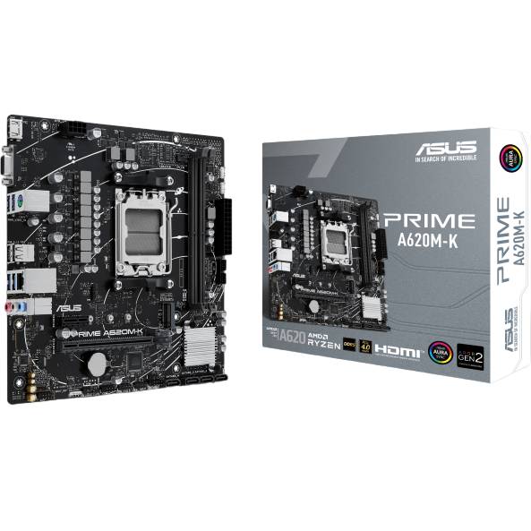 Материнська плата ASUS PRIME A620M-K (90MB1F40-M0EAY0) Чіпсет AMD A620