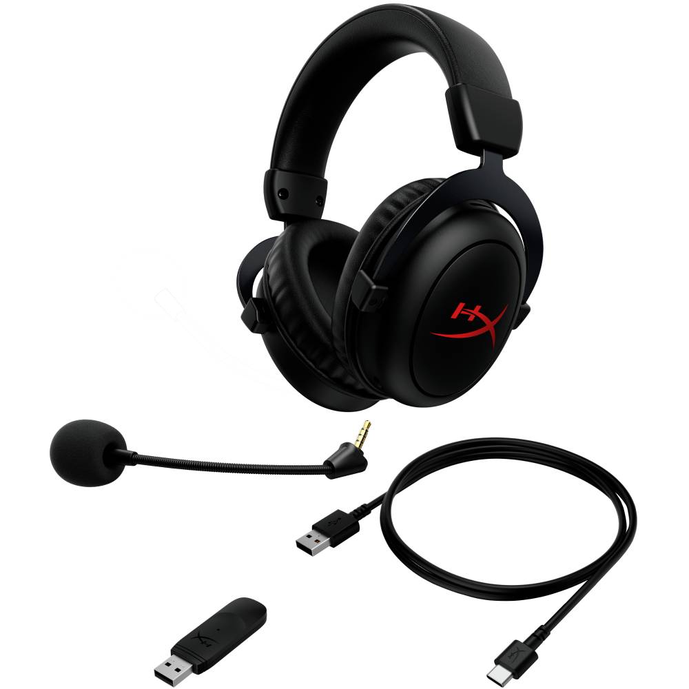 Внешний вид Гарнитура HYPERX Cloud II Core Wireless (6Y2G8AA)