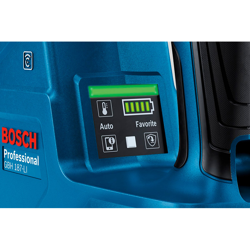 Перфоратор BOSCH GBH 187-LI Professional (0.611.923.020) без АКБ та ЗУ Напруга акумулятора 18