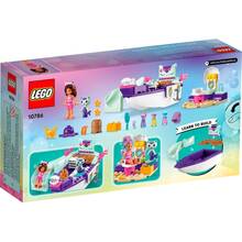 Конструктор LEGO Gabby's Dollhouse Корабель та спа Габбі та Нявки (10786)