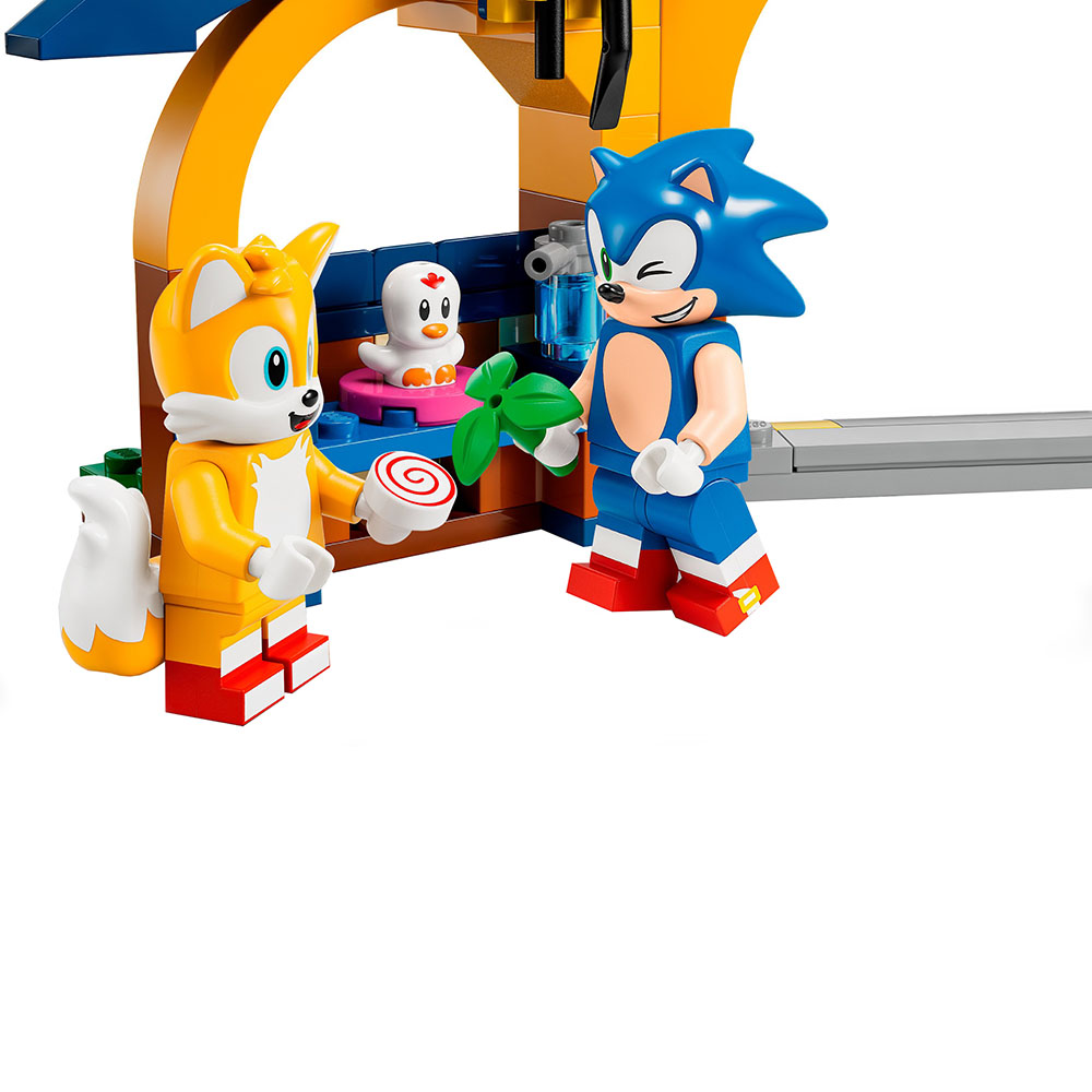 Конструктор LEGO Sonic the Hedgehog Майстерня Тейлз та літак Торнадо 376 деталей (76991) Кріплення блок