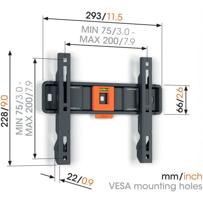 В Україні Кронштейн VOGELS TVM 1203 Black