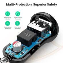 Автомобільний зарядний пристрій Ugreen ED018 24W 2xUSB Car Charger Black (UGR-50875)