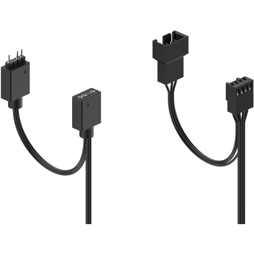 Кулер корпусний FRACTAL DESIGN Aspect 120 мм RGB PWM Black Frame (FD-F-AS1-1205) Діаметр вентиляторав, мм 120