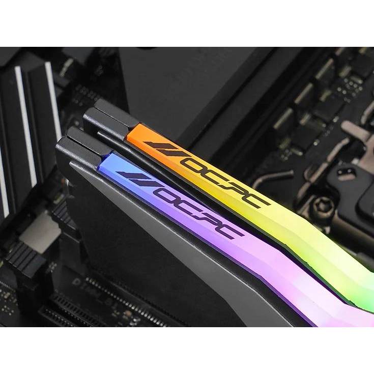 Зовнішній вигляд Набір OCPC 32Gb DDR5 5200MHz PISTA RGB C40 Titan Retail Kit (MMPT2K32GD552C40T)