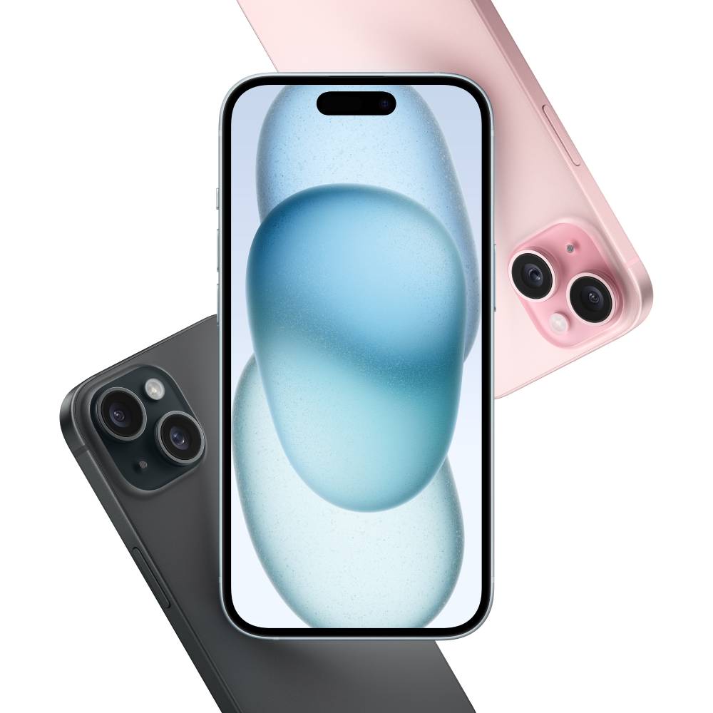 Смартфон APPLE iPhone 15 128GB Green (MTP53RX/A) Матриця OLED Super Retina XDR