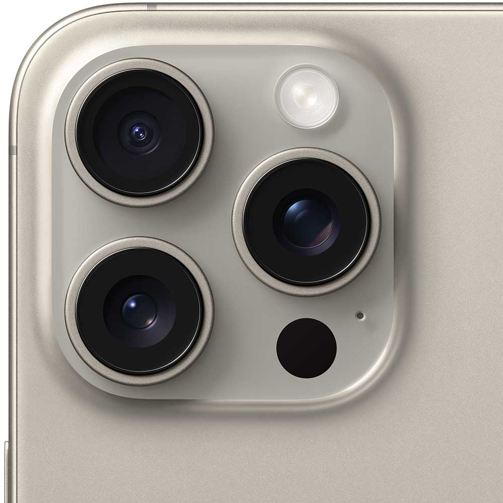Смартфон APPLE iPhone 15 Pro Max 512GB Natural Titanium (MU7E3RX/A) Матрица OLED Super Retina XDR