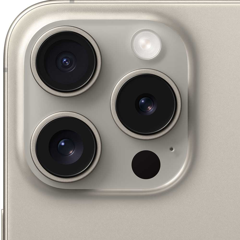 Смартфон APPLE iPhone 15 Pro 128GB Natural Titanium (MTUX3RX/A) Матриця OLED Super Retina XDR