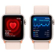 Смарт-часы APPLE Watch SE 2023 GPS 40mm Starlight Alum Starlight Sp/Loop (MR9W3QP/A)