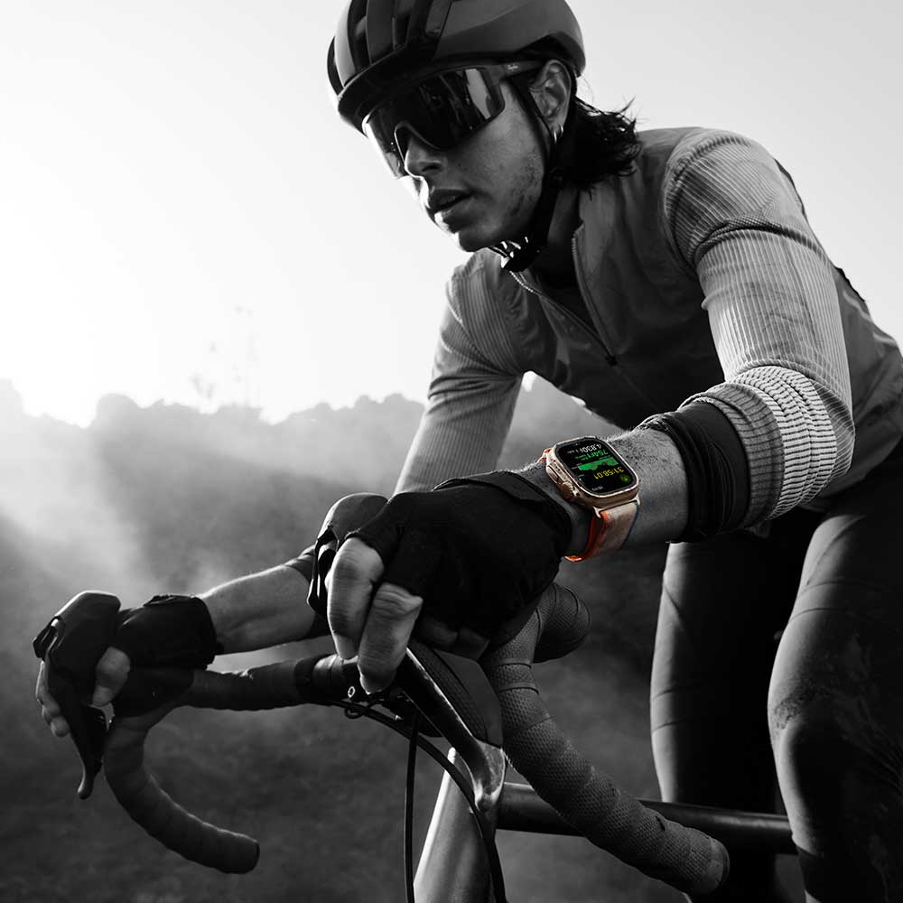 Смарт-годинник APPLE Watch Ultra 2 GPS + Cellular, 49mm Titan Blue Alpine Loop - Small (MREK3UL/A) Вид діяльності плавання