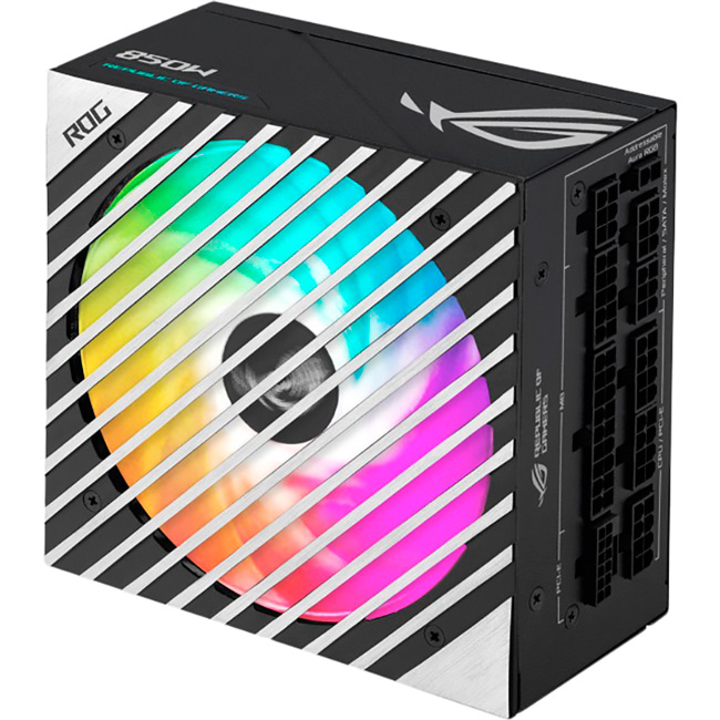 Зовнішній вигляд Блок живлення ASUS ROG-LOKI-850P-SFX-L-GAMING PCIE5 850W Platinum (90YE00N3-B0NA00)