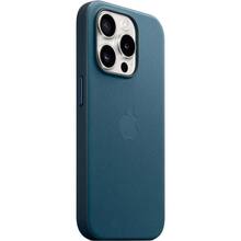 Чохол APPLE для iPhone 15 Pro FineWoven Case with MagSafe Pacific Blue (MT4Q3ZM/A)