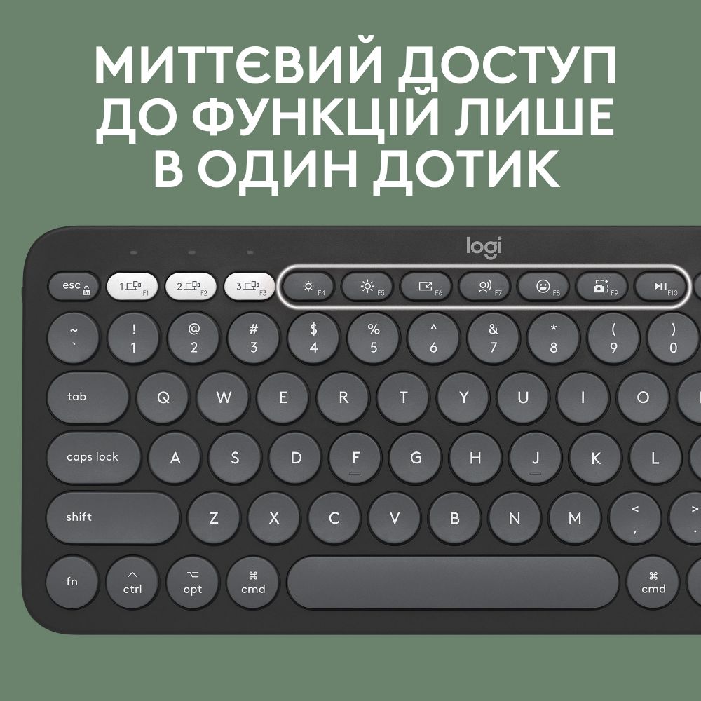 Фото Комплект LOGITECH Pebble 2 Combo для Mac Graphite (L920-012244)