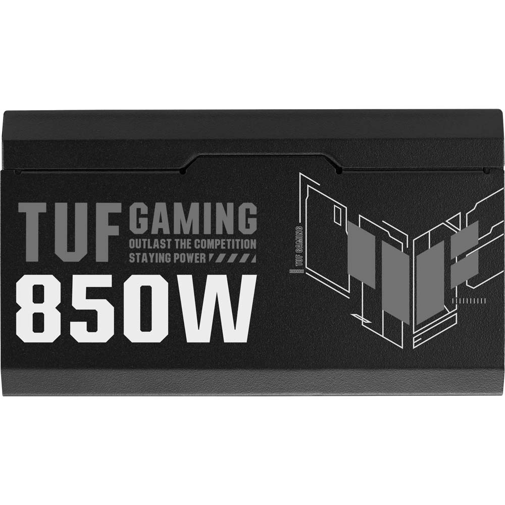 Блок живлення ASUS TUF Gaming 850W Gold (90YE00S2-B0NA00) Корекція коефіцієнта потужності PFC   активна