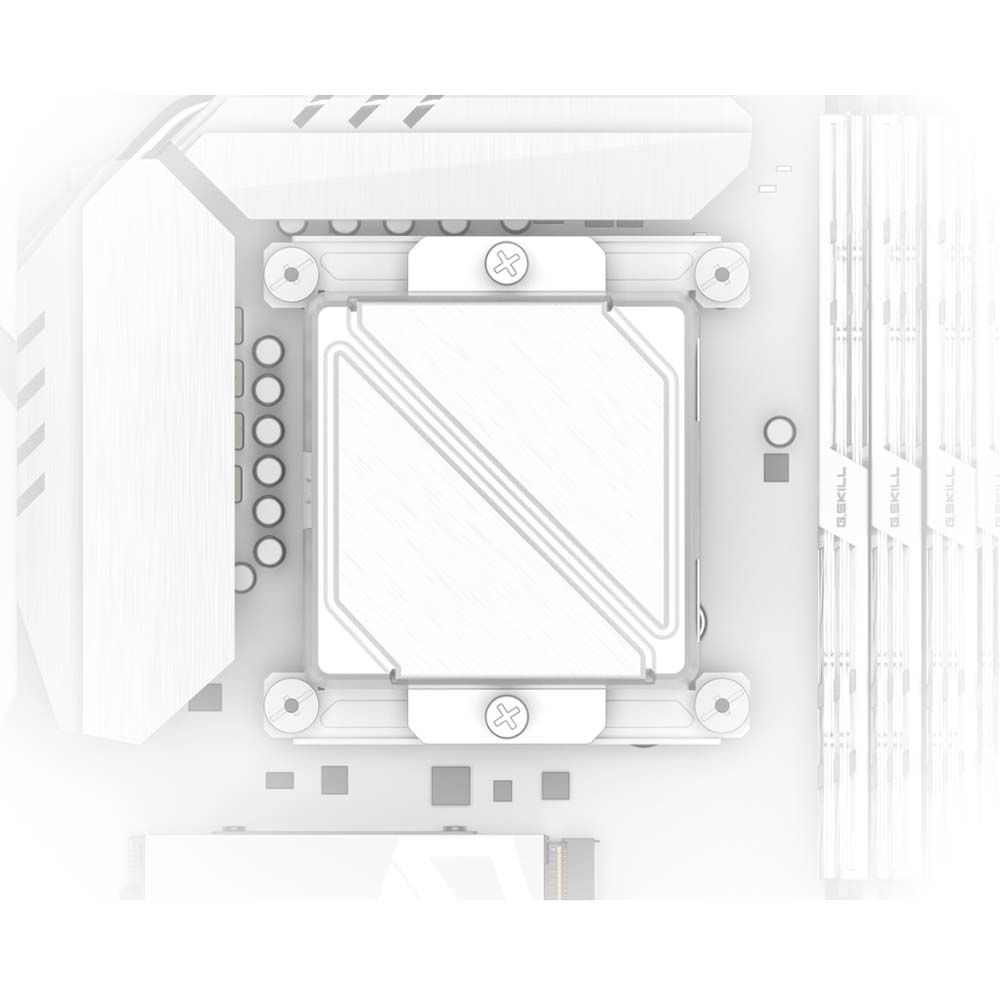 Система водяного охолодження ID-COOLING Dashflow 240 Basic White Для сокета 1200