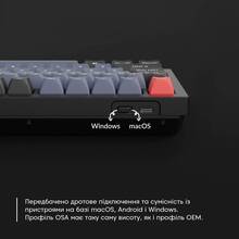 Клавиатура KEYCHRON Q5 Gateron G PRO Red USB-A RGB Blue (Q5O1Z_KEYCHRON)