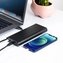 Powerbank POWERPLANT 26800 mAh PD 100W Black (PB930470)
