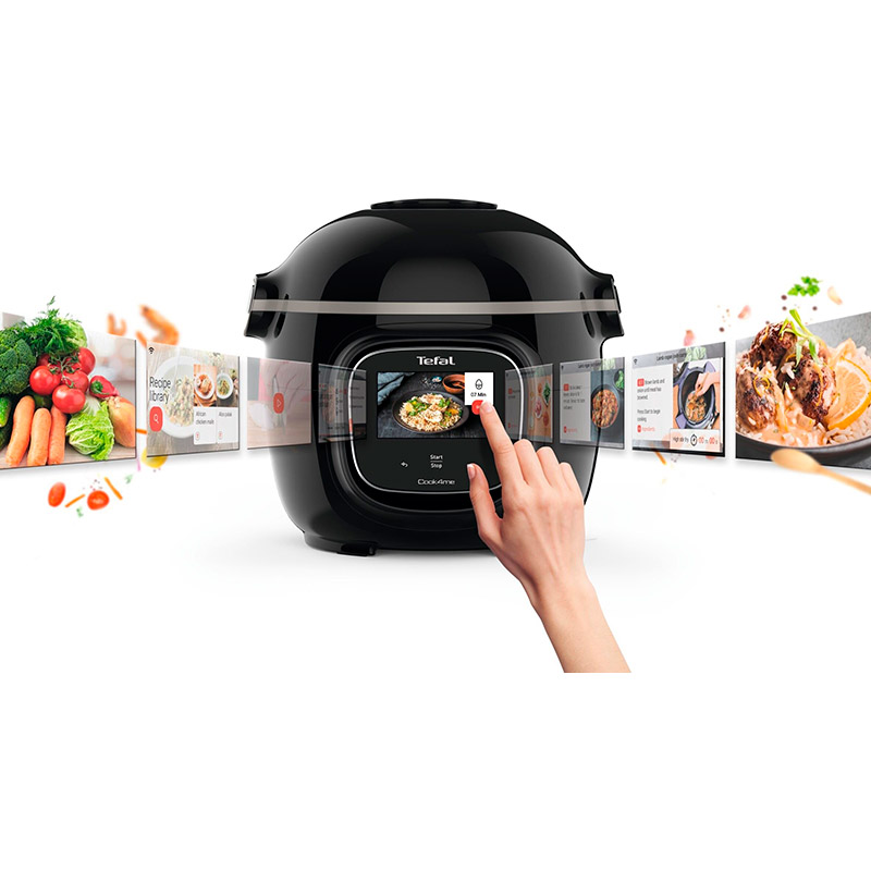 Фото 14 Мультиварка-скороварка TEFAL Cook4me Touch CY912830