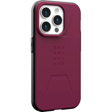 Чехол UAG Civilian Magsafe для Apple iPhone 15 Pro Bordeaux (114275119049)