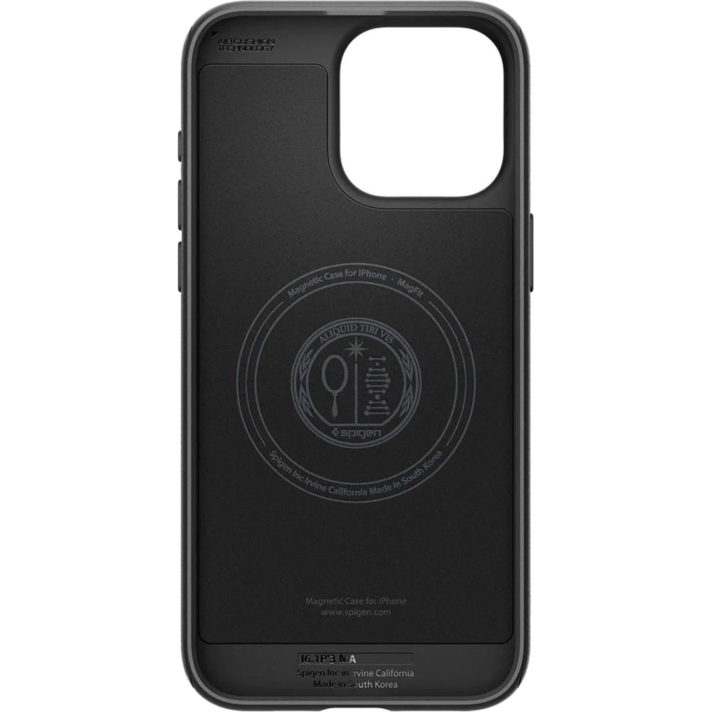 Внешний вид Чехол SPIGEN для Apple iPhone 15 Pro Mag Armor MagFit Matte Black (ACS06736)