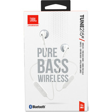 Гарнітура JBL T215BT White (JBLT215BTWHT)