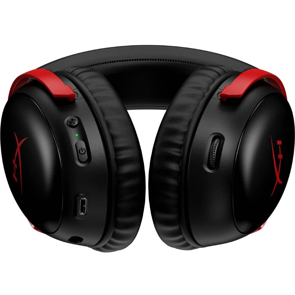 Гарнитура HYPERX Cloud III WL USB-A/USB-C Black/Red (77Z46AA) Особенности съемный кабель