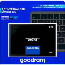 SSD накопитель GOODRAM 2TB CX400 SATA III 2.5" 3D NAND (SSDPR-CX400-02T-G2)