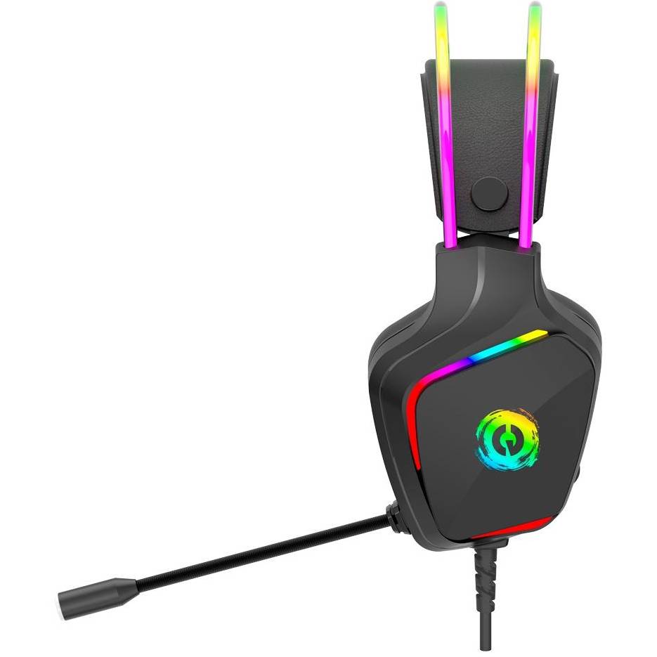 Гарнітура CANYON Darkless GH-9A Gaming RGB 3.5mm USB Black (CND-SGHS9A) Клас геймерська