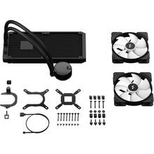 Кулер процессорный FRACTAL DESIGN 2 х 140мм Lumen S28 RGB v2 (FD-W-L1-S2812)