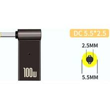 Адаптер для зарядки ноутбука XoKo Type-C-DC 5.5-2.5 100 W (XK-DC-C-5.5-2.5)