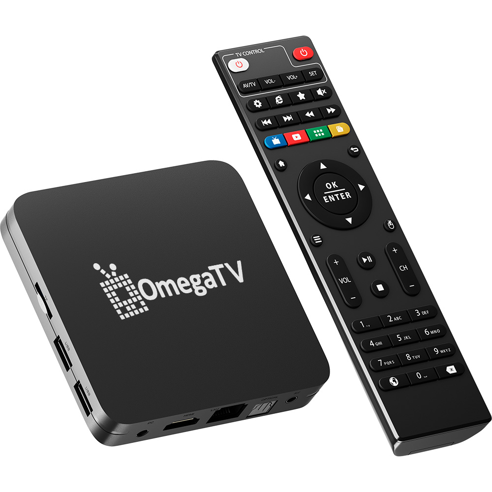 Медіаплеєр OmegaTV BOX 2 Plus (3 місяці) (OTVB3M) Оперативна пам'ять 2048