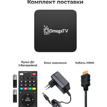 Медіаплеєр OmegaTV BOX 2 Plus (3 місяці) (OTVB3M)