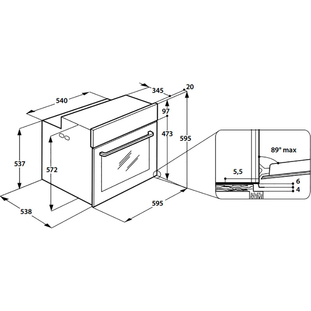 Заказать Духовой шкаф WHIRLPOOL AKZ 96230 S