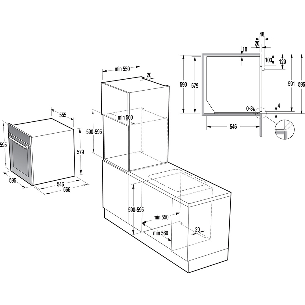 Фото Духовой шкаф GORENJE BCS798S24X