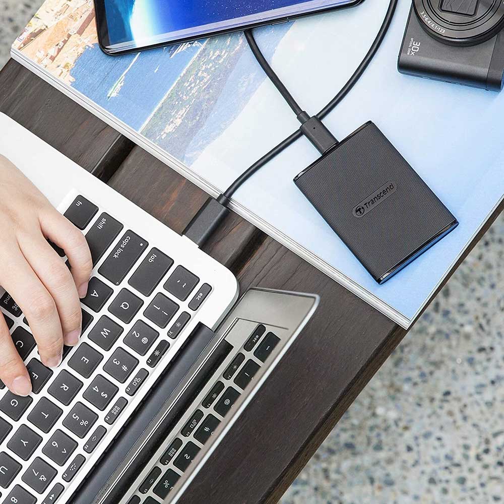 Зовнішній вигляд Зовнішній накопичувач SSD TRANSCEND ESD270C 1TB USB 3.1 GEN 2 Type-C (TS1TESD270C)