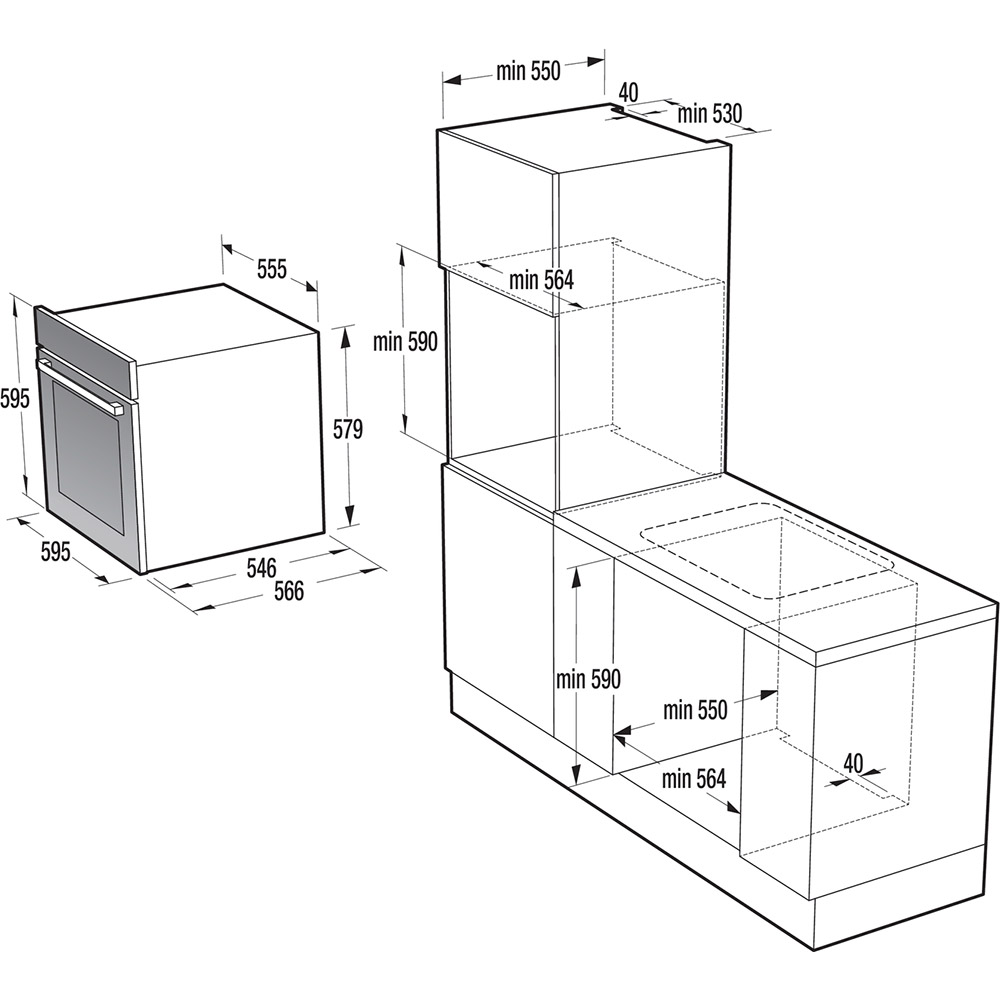 Духова шафа GORENJE BOP 798 S37BG Тип очищення піролітична (високою температурою)